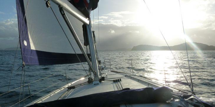 Moorings owners sailing the BVI